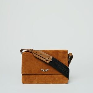 NEW Zadig and Voltaire Lolita Bag-Brown Suede